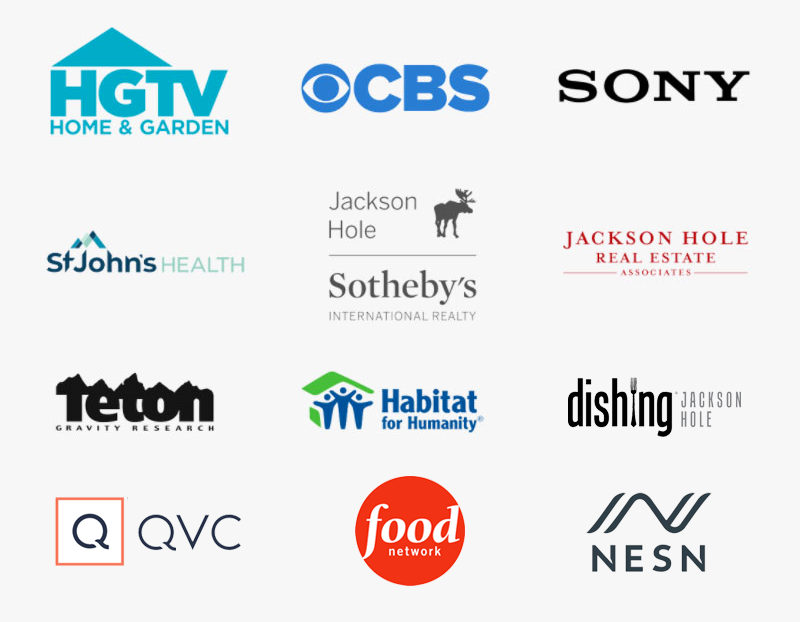 Tower 3 Productions Partner Logos - National and Jackson Hole TV and Video