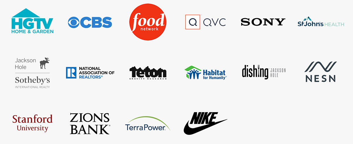 Tower 3 Productions Partner Logos - National and Jackson Hole TV and Video